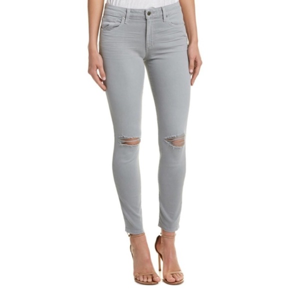 Joe's Jeans Denim - Joe Jeans Alloy Skinny Ankle 5 Pocket Gray Jeans